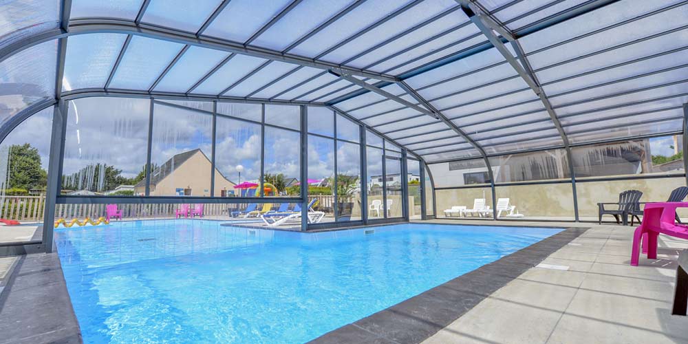Camping Bretagne with indoor swimming pool