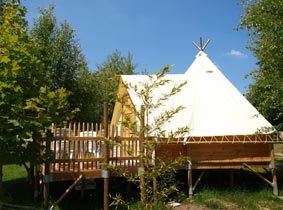 location tipi 2 chambres Morbihan