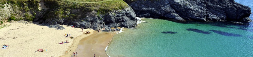 La plage d’Herlin sur Belle-Île-en-Mer