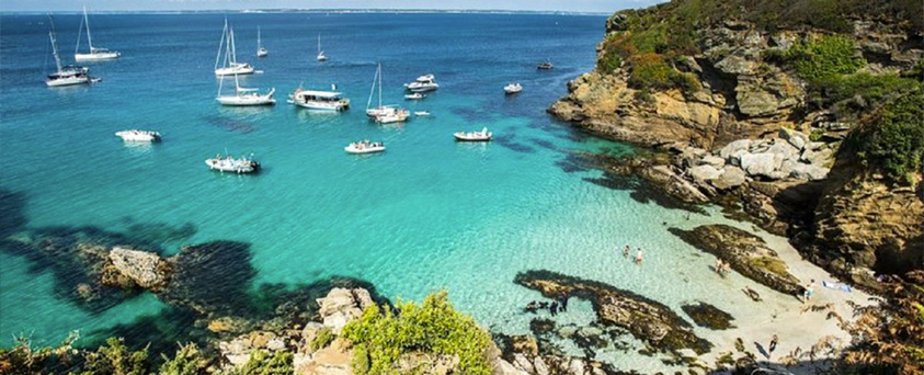 Tahiti Beach sur l'île de Groix