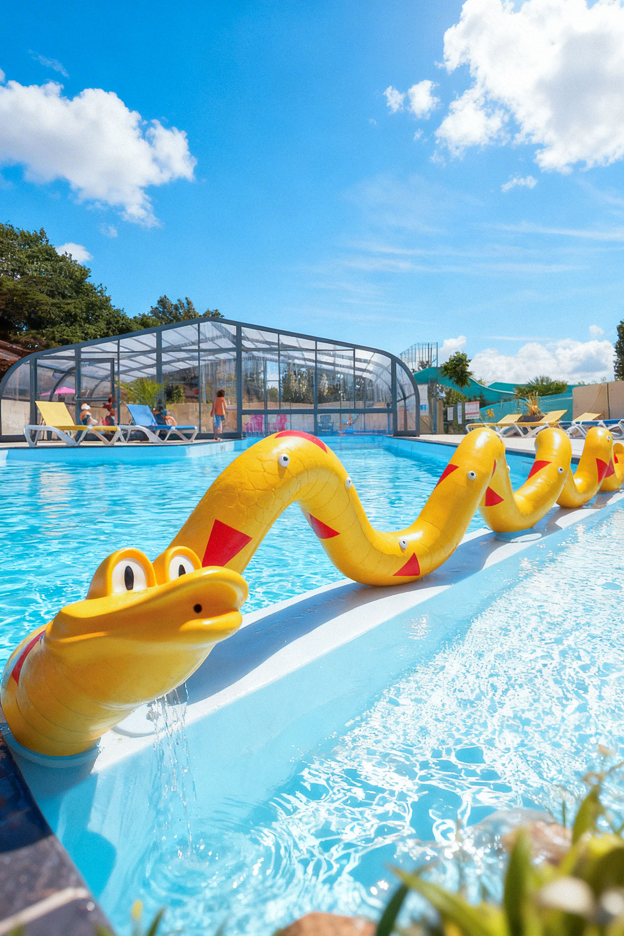 Camping avec piscine chauffé morbihan