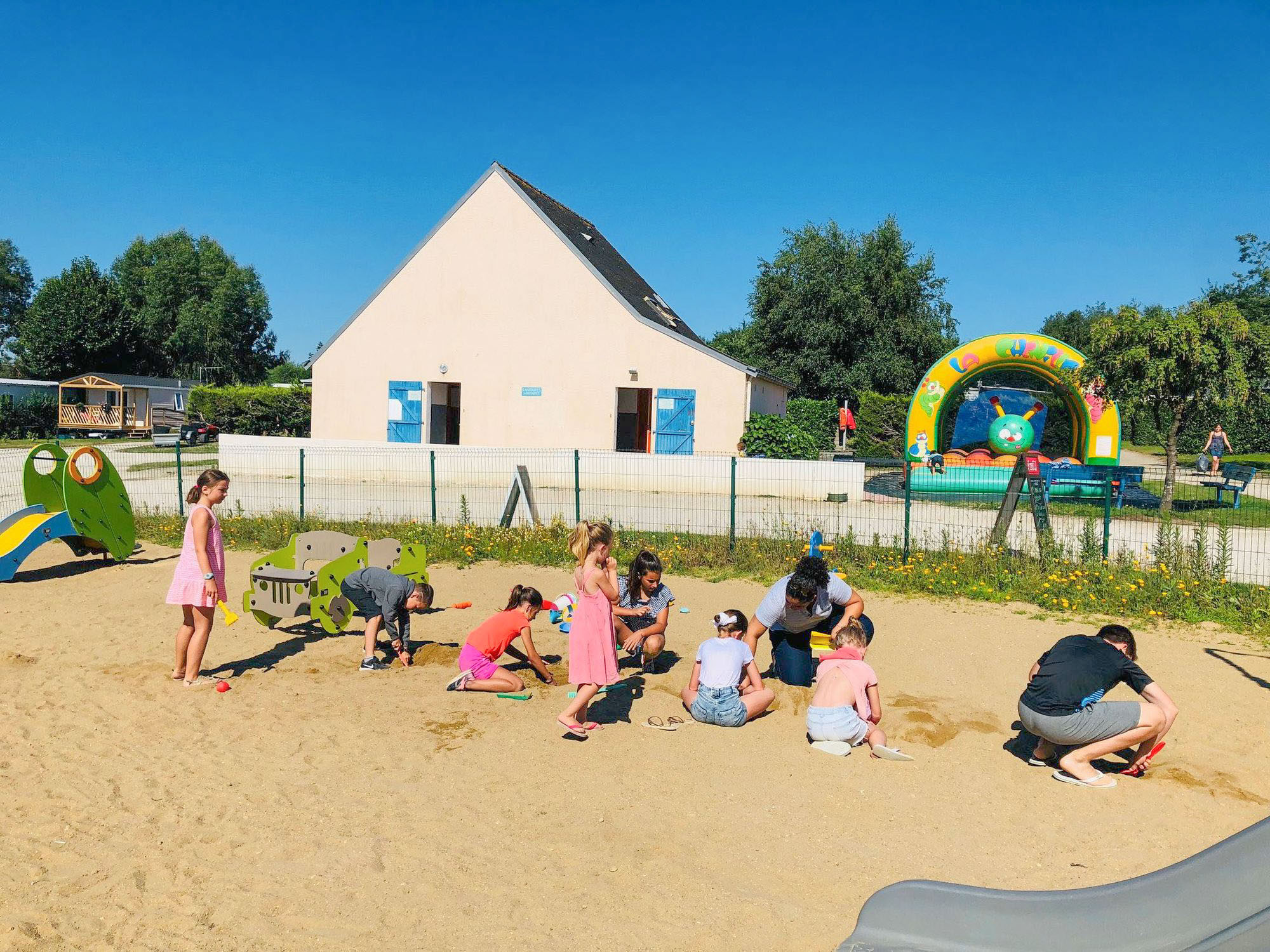 camping avec club enfant dans le morbihan
