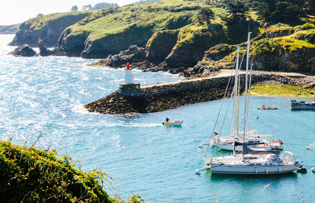 Belle ile en mer bateau évasion