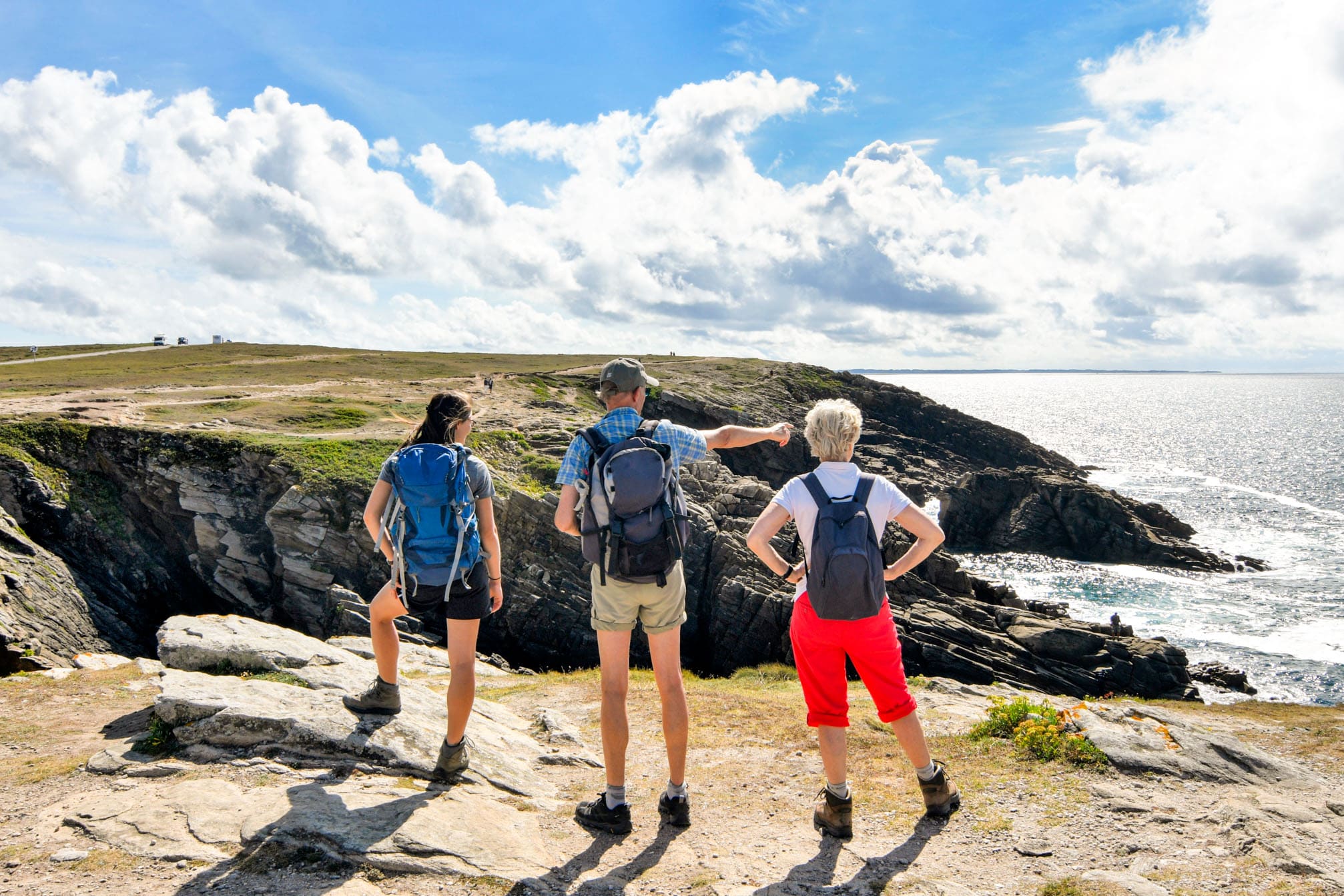 Camping Rhuys Morbihan tourisme randonnée