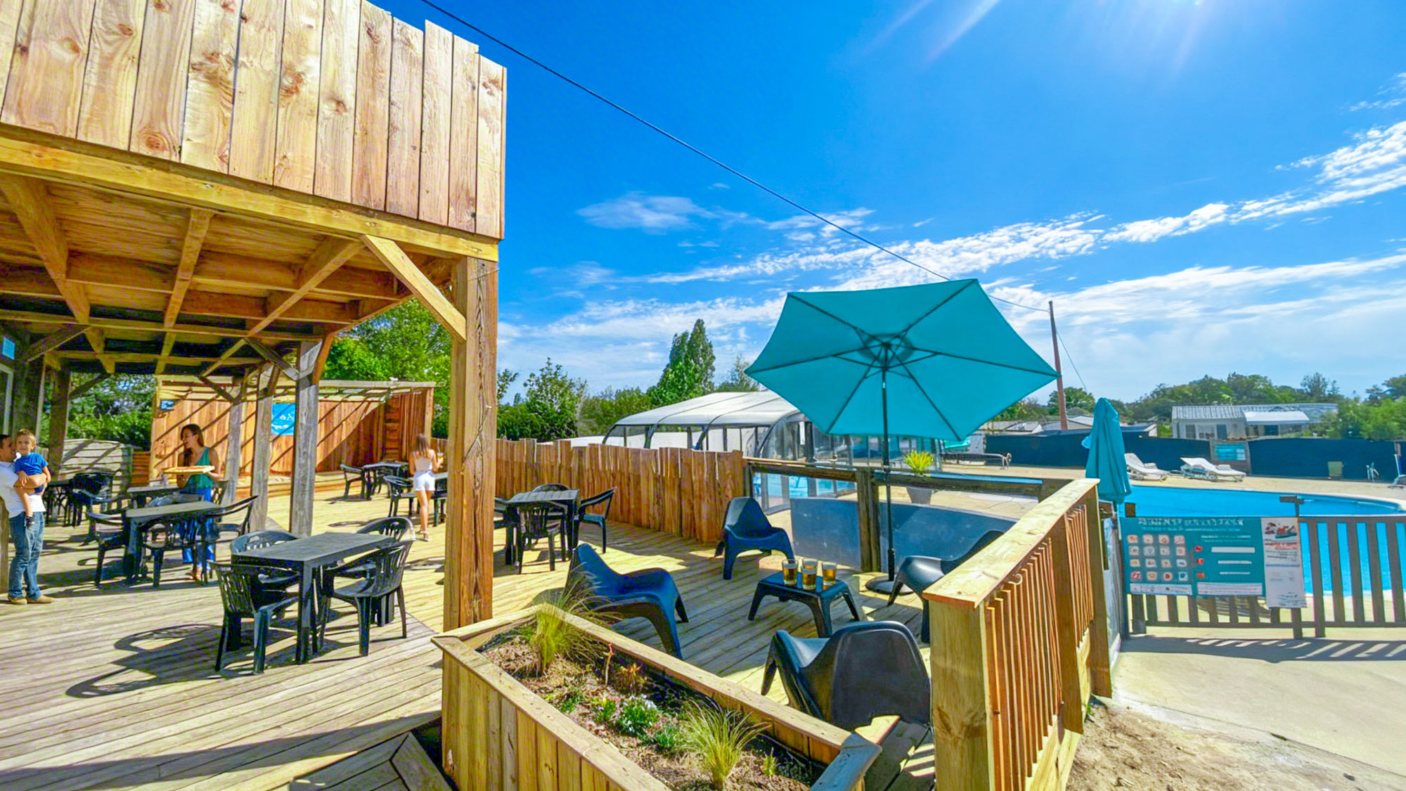 Installations restaurant camping de rhuys