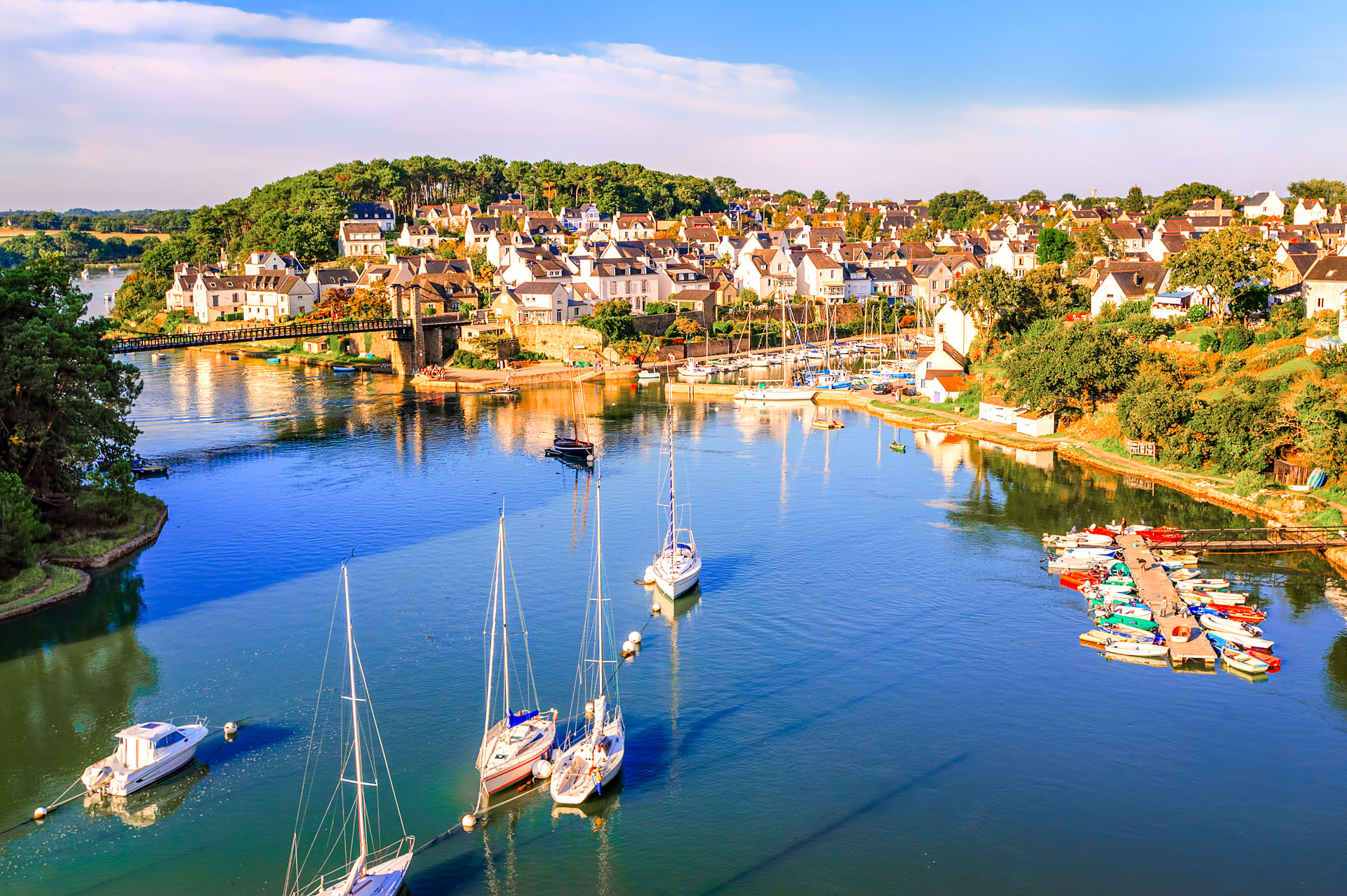 baie golfe morbihan parc naturel marée spectacle