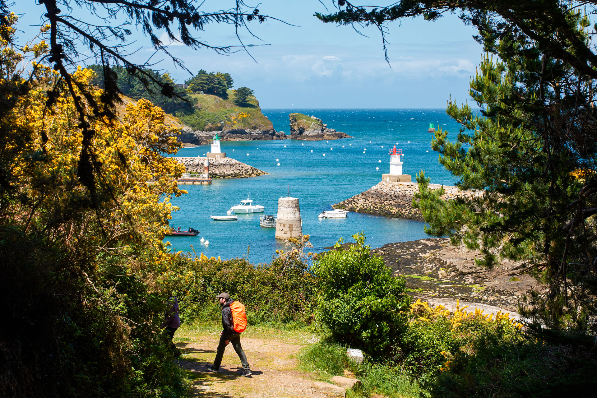 belle île en mer perle de l'atlantique randonnée