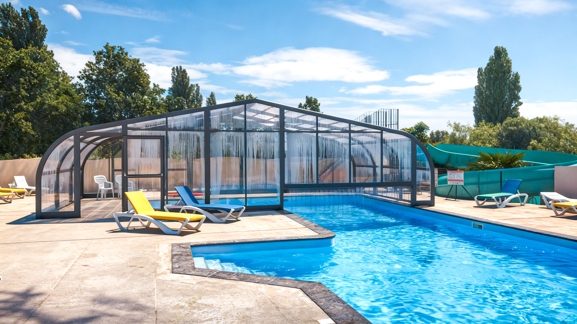 camping avec piscine chauffée dans le morbihan