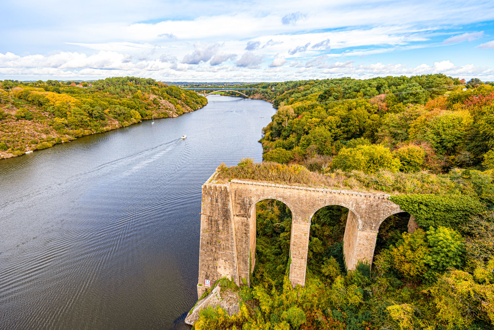muzillac rivière bretagne morbihan