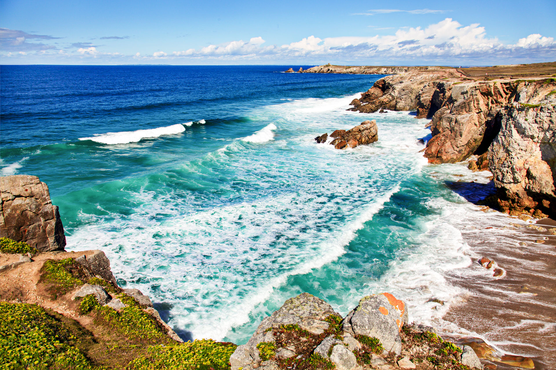 quiberon côte sauvage bretagne morbihan