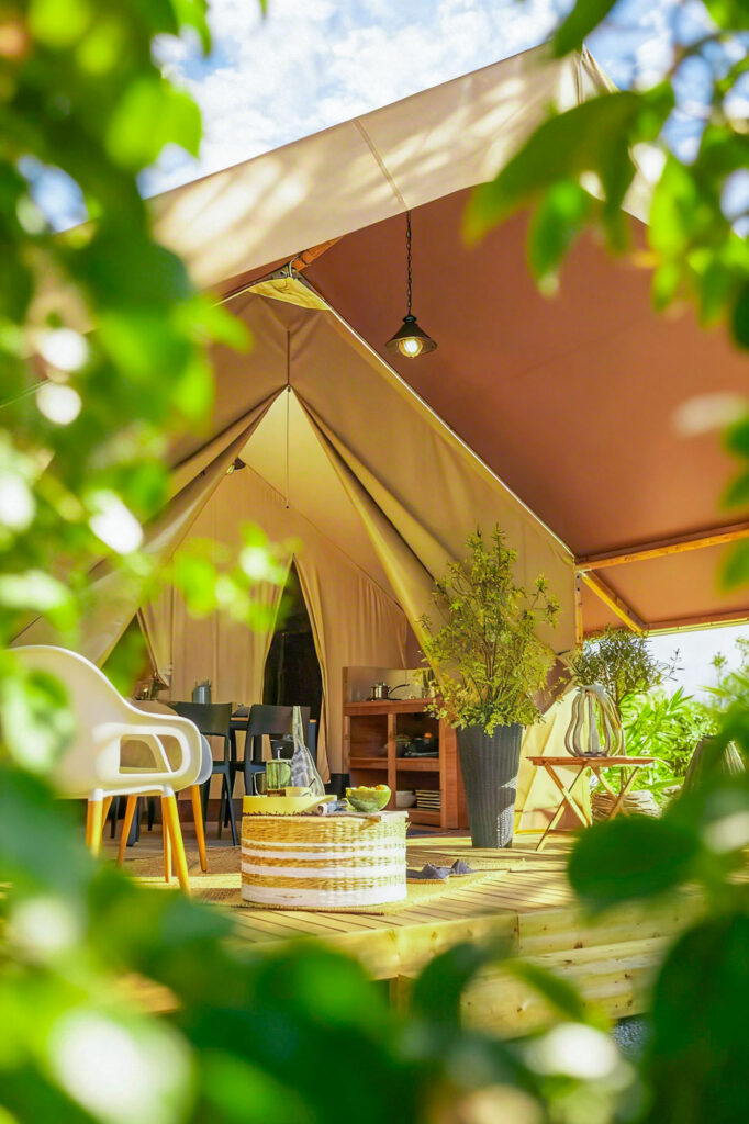 tente location camping paradis morbihan